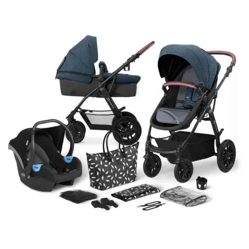 Kinderkraft XMOOV 3 in 1 babakocsi #denim KIFUTÓ