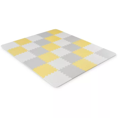 Kinderkraft LUNO Szivacspuzzle szőnyeg #yellow