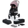 Kinderkraft Evolution Cocoon 2in1 babakocsi puha mózessel #Mauvelous Pink KIFUTÓ
