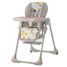 Kinderkraft Yummy etetőszék #levél pink