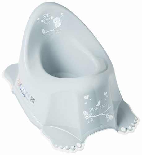 Tega zenélő csúszásgátlós Bili #szürke bagoly