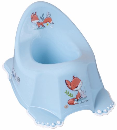 Tega zenélő csúszásgátlós Bili #kék erdő