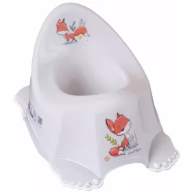 Tega zenélő csúszásgátlós Bili #beige erdő