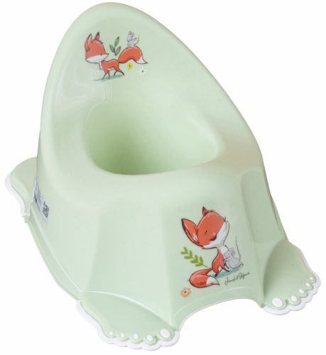 Tega zenélő csúszásgátlós Bili #zöld erdő