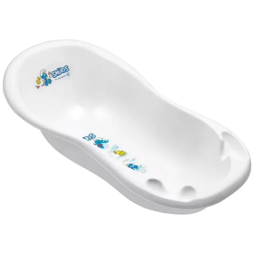 Maltex Babakád leeresztő dugóval 100 cm Hupikék törpikék white