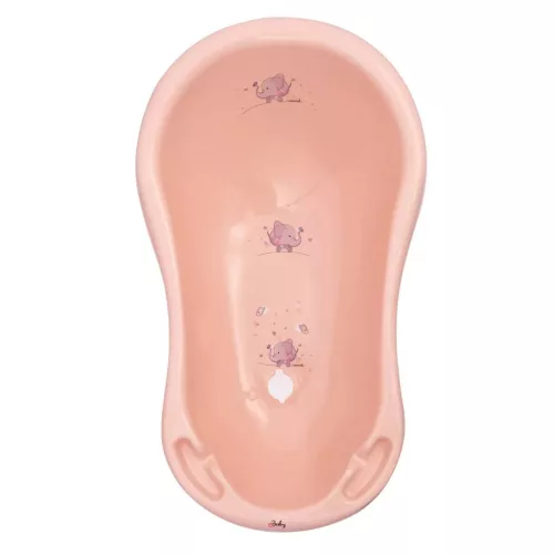 Maltex Babakád leeresztő dugóval 84 cm elefánt Minimal peach rose