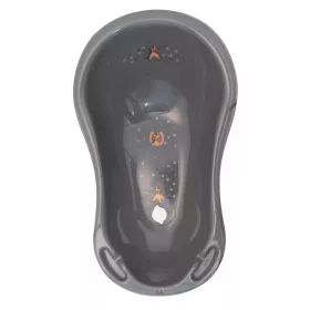   Maltex Babakád leeresztő dugóval 84 cm lovacska Minimal steel grey #AGS0970-90a