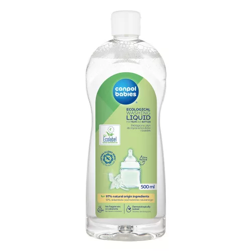 Canpol babies Tisztítószer cumikhoz és cumisüvegekhez #500ml #1-500