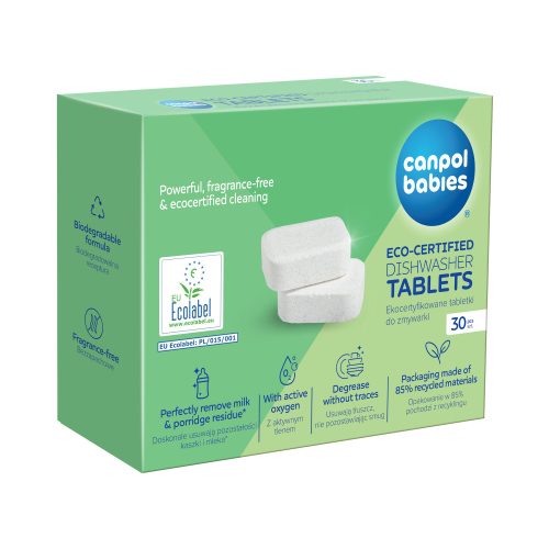 Canpol babies Környezetbarát mosogatótabletta 30db #1-502