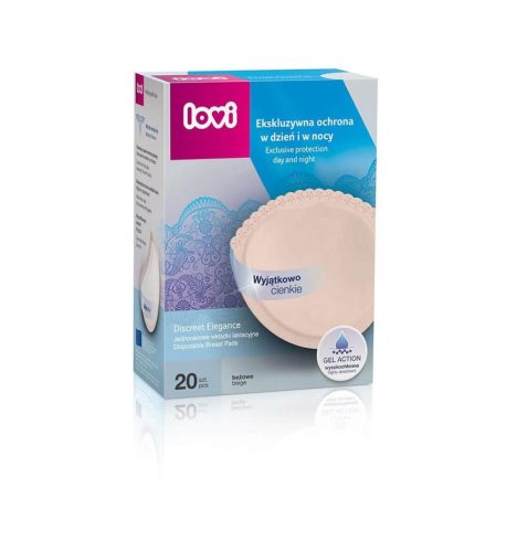 Lovi melltartóbetét 20db bézs #19-610