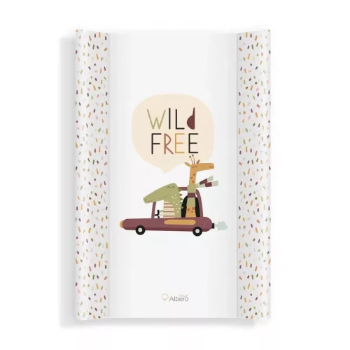 Albero Mio puha pelenkázó lap peremes 47x70cm - 438 Wild free #62038