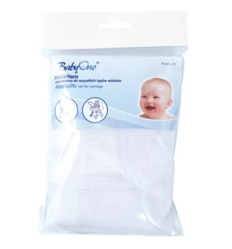 Babyono Univerzális szúnyogháló babakocsira és mózeskosárra #072