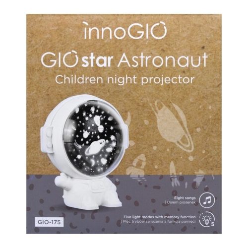 InnoGIO éjjeli fény kivetítős Astronaut GIO-175