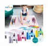 Tega Baby multifun játékasztal és szék szett - Szürke mustársárga #BFTBM0021