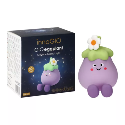 InnoGIO éjjeli lámpa GIOeggplant GIO-147