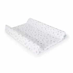   Ceba pelenkázólap huzat pamut 50x70-80 #Candy pink - pink csillagos 2db