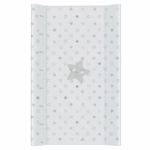 Ceba COMFORT pelenkázólap merev 2 oldalú 50x80 #csillag szürke