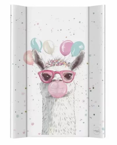 Ceba BASIC pelenkázólap puha 2 oldalú 50x70 #Crazy Lama