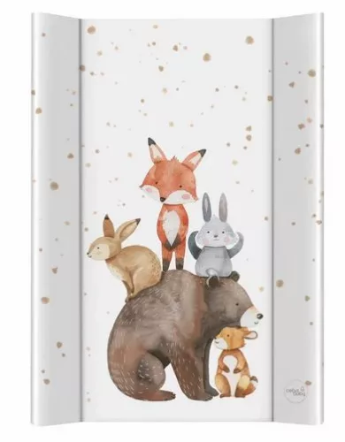 Ceba BASIC pelenkázólap puha 2 oldalú 50x70 #Forest Friends