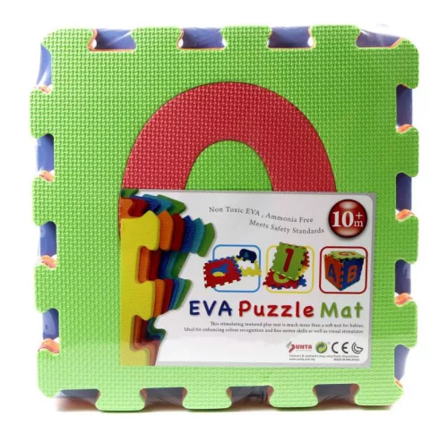 Szivacspuzzle szőnyeg számos #10db #ST-1001B