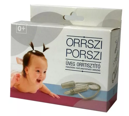 Nosko Orrszi Porszi üveg orrtisztító orrszívó