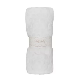 Soffi Baby takaró plüss dupla #75x100cm #fehér