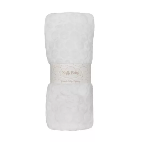 Soffi Baby takaró plüss dupla #75x100cm #fehér