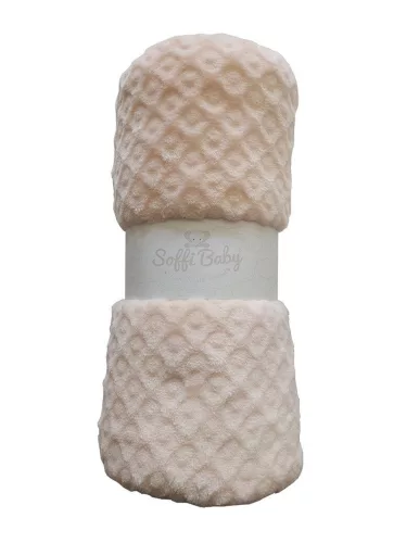 Soffi Baby takaró plüss dupla #75x100cm #koral