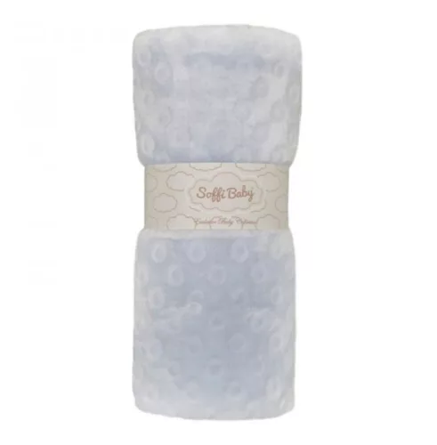 Soffi Baby Takaró Wellsoft Dupla #75x100cm #Kék