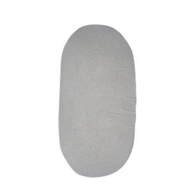 Vaganza Gumis pamut lepedő mózeskosárhoz 38x80 - Szürke