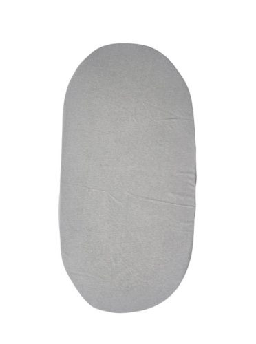 Vaganza Gumis pamut lepedő mózeskosárhoz 38x80 - Szürke