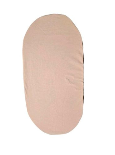 Vaganza Gumis pamut lepedő mózeskosárhoz #38x80 #Púder