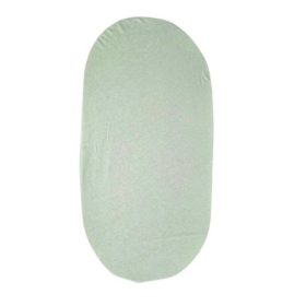   Vaganza Gumis pamut lepedő mózeskosárhoz 38x80 - Almazöld