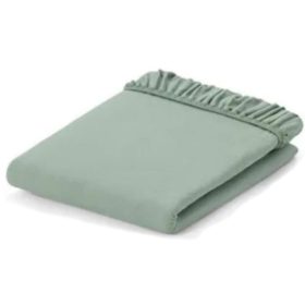 Vaganza Gumis pamut lepedő mózeskosárhoz #38x80 #Olíva