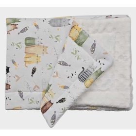   Vaganza 2 részes Bébi ágyneműgarnitúra 70x90 - Drapp cicák-Krém wellsoft