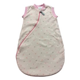   Wikids Hálózsák #pamut #ujjatlan #2 rétegű #56-62 #rózsa-szürke cicafej