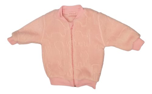 Wikids Kocsikabát wellsoft #56 rózsaszín állatos