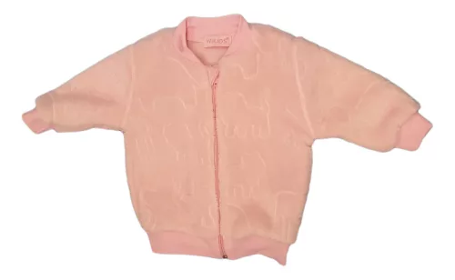 Wikids Kocsikabát wellsoft #68 rózsaszín állatos