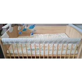 Wikids textil rágásvédő tépőzáras #120 cm #szürke