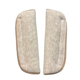 Wikids Övpárna autósülésbe plüss #melír mogyoró