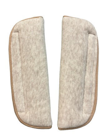 Wikids Övpárna autósülésbe plüss #melír mogyoró