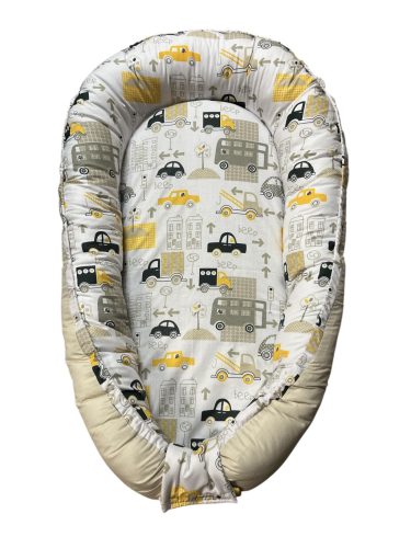 Wikids Babafészek Bézs-okker autós