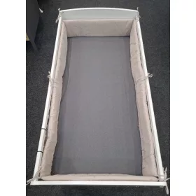 Wikids Ágyrácsvédőpánt vászon 360 cm bézs