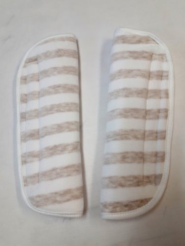 Wikids Övpárna autósülésbe plüss #mogyoró csíkos