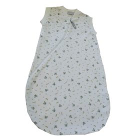   Wikids Hálózsák #pamut #ujjatlan #2 rétegű #56-62 #zöld apró macis