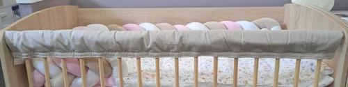 Wikids textil rágásvédő tépőzáras #120 cm #bézs