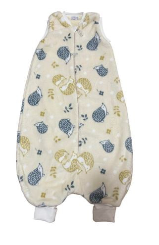 Wikids Hálózsák tipegő #wellsoft #2 rétegű #80-86 # bézs sünis