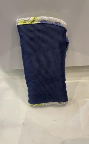 Wikids Övpárna hordozóba vízlepergetős #farmer kék