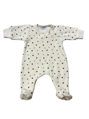 Wikids plüss hosszú ujjú cipzáras rugi #56 mogyi apró csillagos