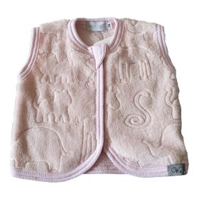 Wikids mellény #wellsoft #74 #rózsaszín állatos